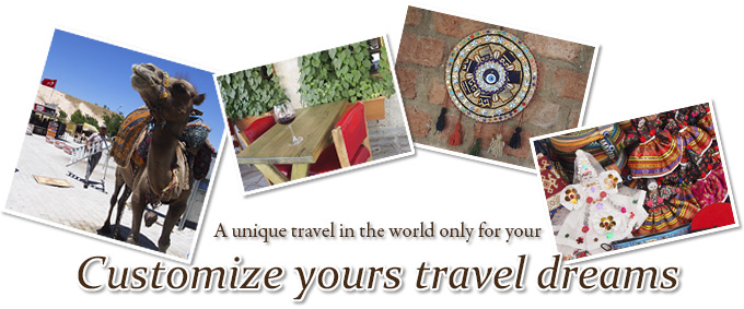 Costomize yours travel dreams